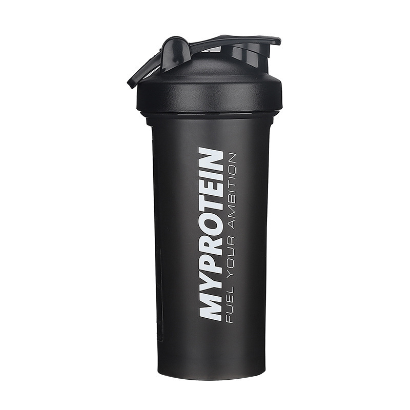 600ml con taza de mecedora portátil, taza de PP, parte inferior de la taza en forma de arco, fácil de limpiar, taza de proteína en polvo, gimnasio opcional