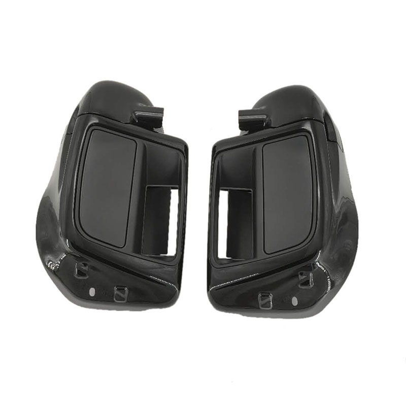 Suitable for Harley Avenue Double Light Highway Glide Road King Modified Front Bumper Leg Guard Windshield Leg Guard Bag