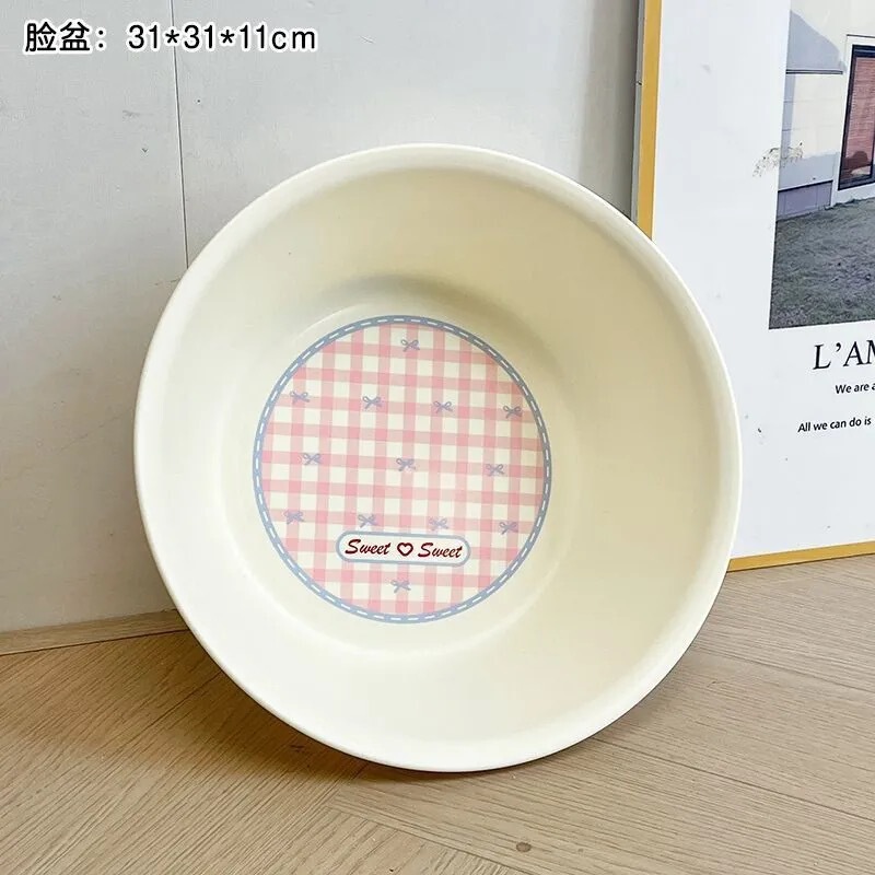 宿舍必备洗漱套装大学生住校开学宿舍好物女洗澡用品塑料手提桶盆|undefined