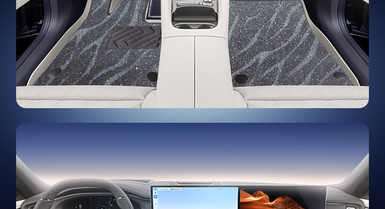 Suitable for Zeekr 8X TPE2026 new model car interior floor mats, modification accessories, and carpet supplies