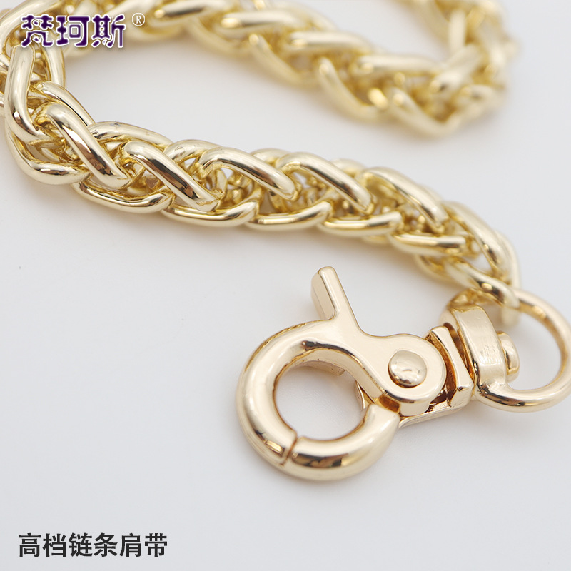 Cadena de Metal para Bolso de Metal, Resistente al desgaste, Transpirable, para Bolsos de Hombro image 4