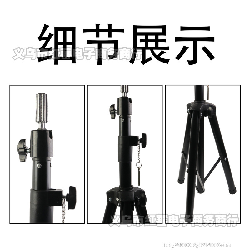 亚马逊速卖通假发假人头支架美发练习支架模特头支架头模三脚架