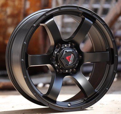 Tank 300 Off-Road Wheels, Hub - 17x9j-grey-six-column-matte-black-model