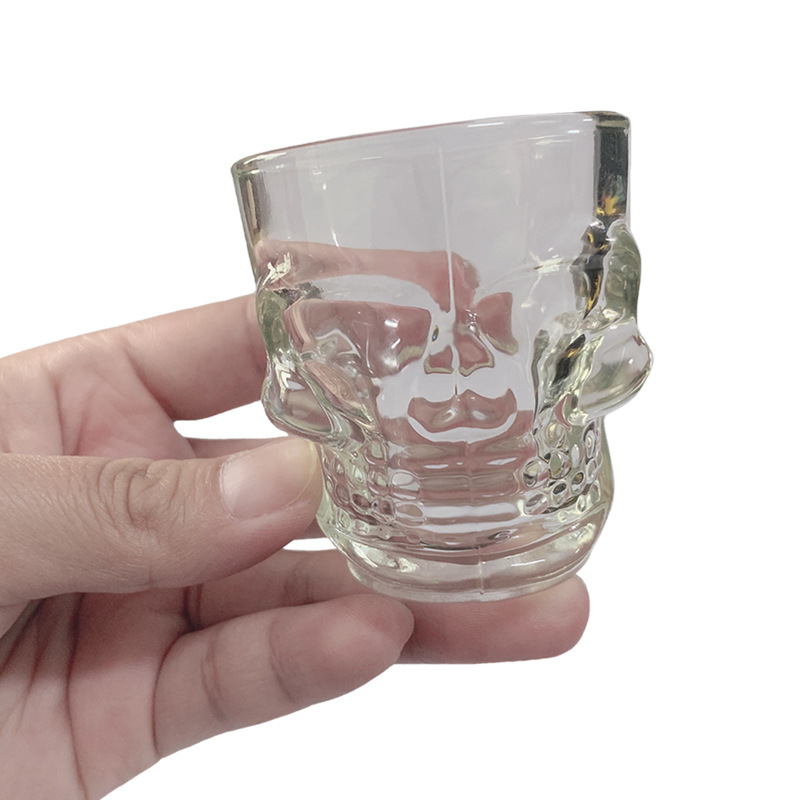 originality Skull Glass Wine Glass bar Whisky Spirits Cocktail Cocktail glass Liquor and Spirits Yang glasses