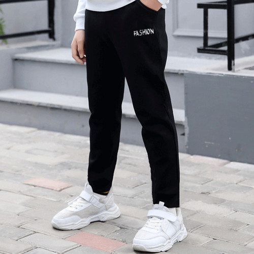 Children's pants for both boys and girls, summer and spring thin elastic pants, mosquito-proof leisure pants for boys and girls.