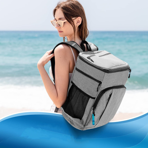 Wessleco Ice Bag 20L Cross-border Hot Selling Ice Bag Outdoor Picnic Bag Leak-Proof Cooling Preservation Refrigeration Insulation Bag