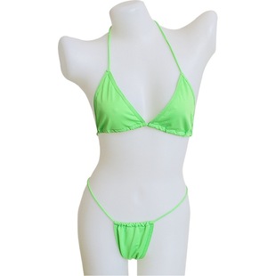 Foreign Trade Bikini New Split Women's Swimwear Lace-up Amazon AliExpress Cross-border Special for Good Selling at Low Price