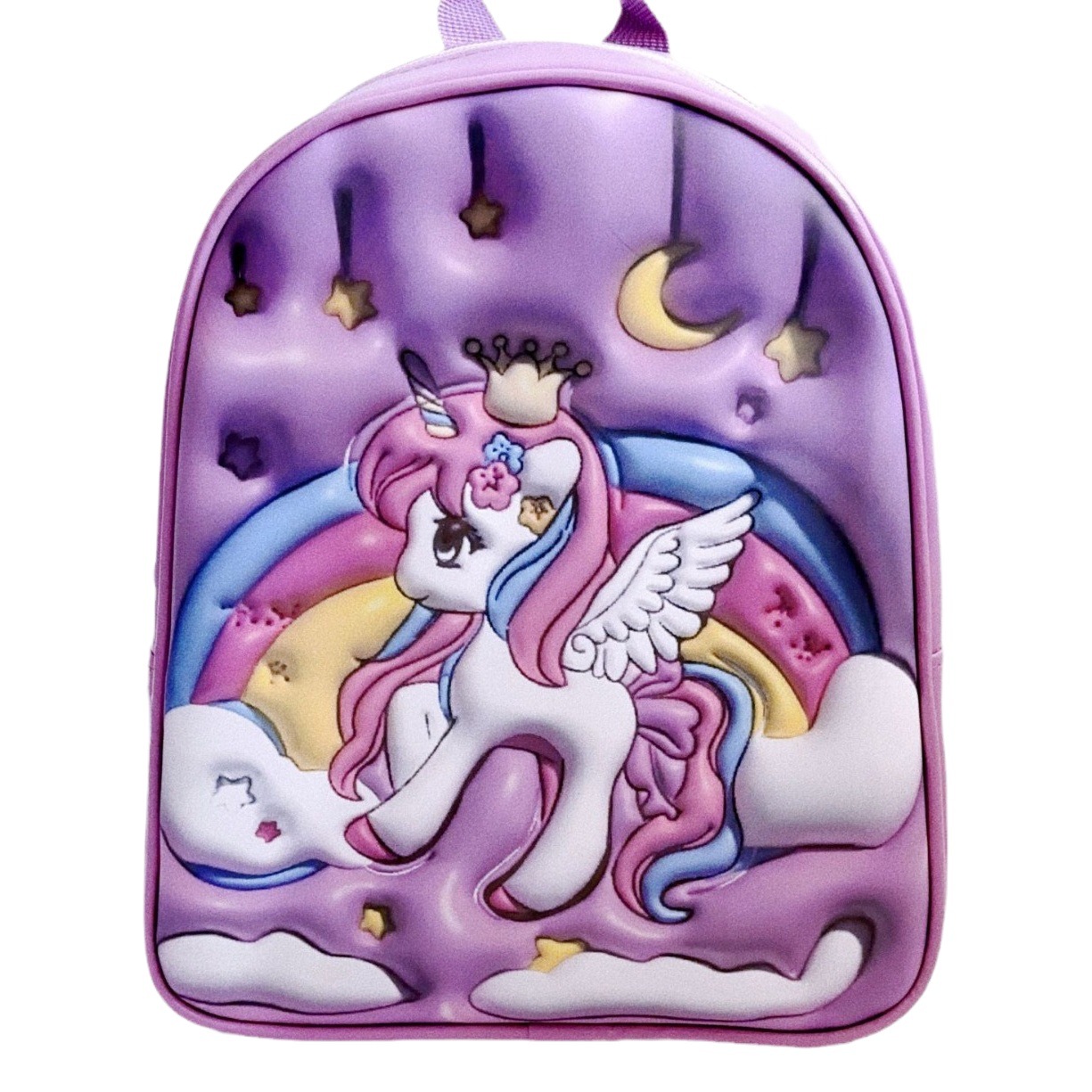 Mochila para niños 2023 nueva impresión digital 3D unicornio mochila kindergarten niñas de dibujos animados mochila al por mayor
