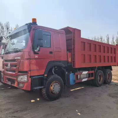Export Howo Dump Truck 375 Horsepower Dump Truck with Eight-Wheel Rear Axle Howo Dump Truck Tipper Truck