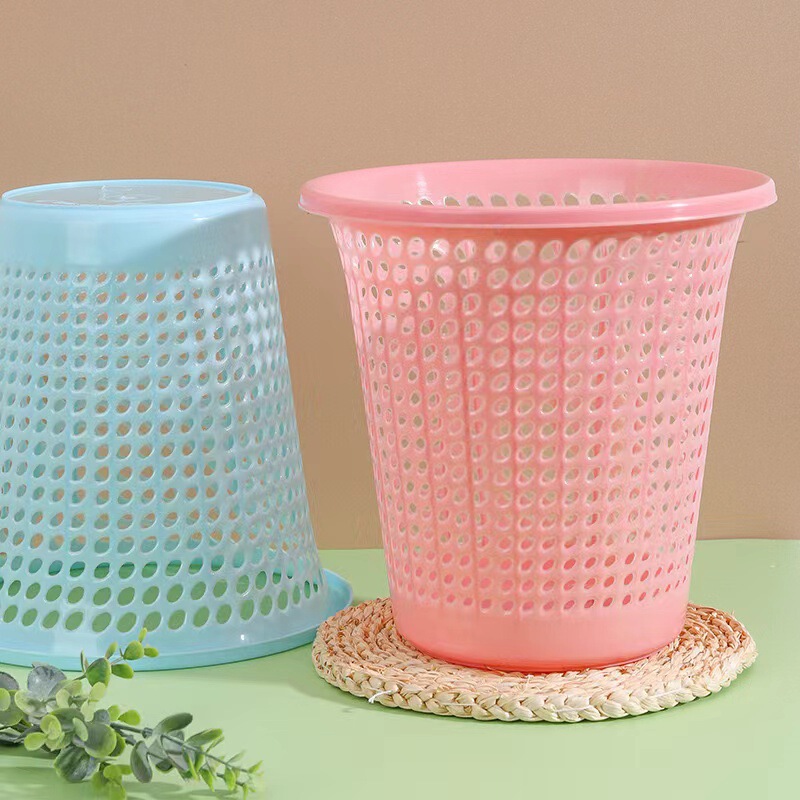 0131 with hole garbage can household uncovered living room toilet small size bathroom thickened garbage can wastebasket wholesale 0131 with hole garbage can household uncovered living room toilet small size bathroom thickened garbage can wastebasket wholesale