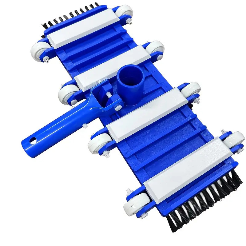 Piscina reforzada cabeza de absorción de suciedad 14 pulgadas piscina con cepillo lateral productos de limpieza de piscina en stock directo transfronterizo