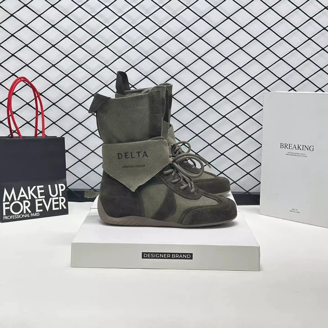 Martens, summer thin low boots platform, breathable footwear