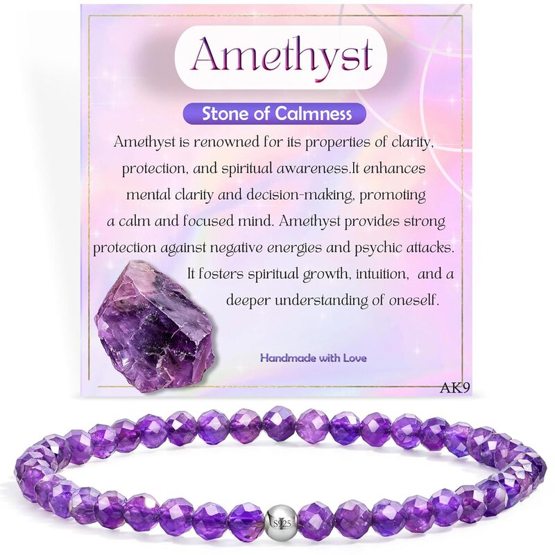 Amazon's Cross-Border Best-Selling Women's Beaded Bracelet with Irregularly Cut Natural Stone Beads Gift Bracelet