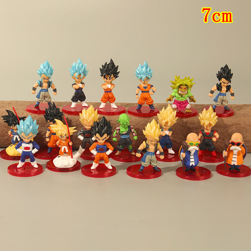 漫画アニメーションシリーズハンドモデル海賊ドラゴンボール装飾品ヒーロー王連合クリップ人形機人形|undefined