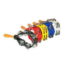 DADI大地牌KTV气氛木柄手持摇铃奥尔夫音乐玩具葫芦拍型塑料