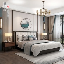 ����ʽ��ľ��1.8��1.5���������p�˴��鴲�����޾Ƶ�e���Ӱ巿1