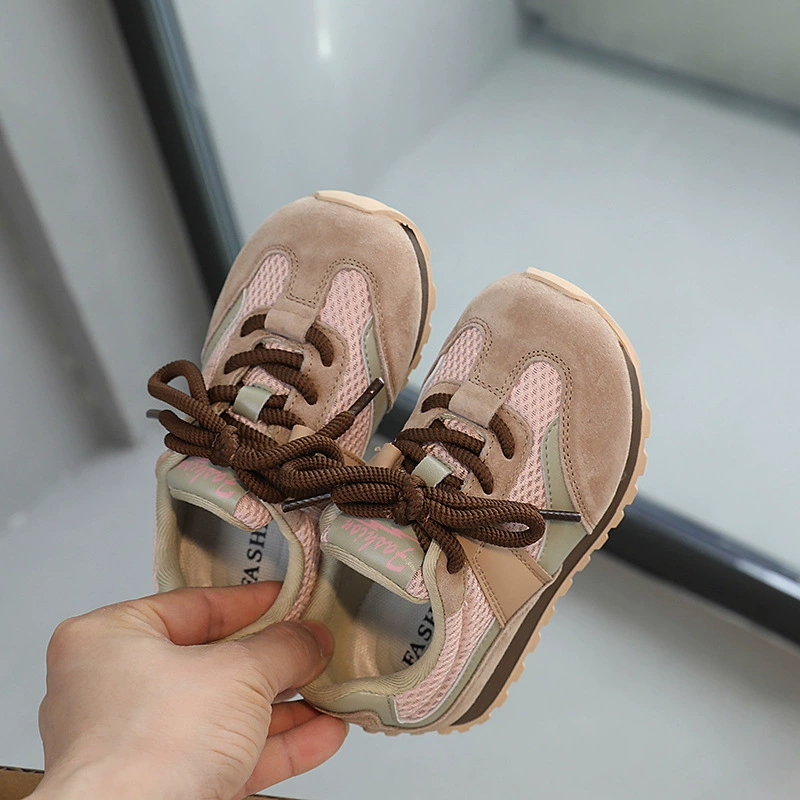 Kandy Cat Children's Shoes 2024 Spring New Retro Versatile and Comfortable Girls' Forrest Gump Shoes Boys' Casual Shoes Breathable