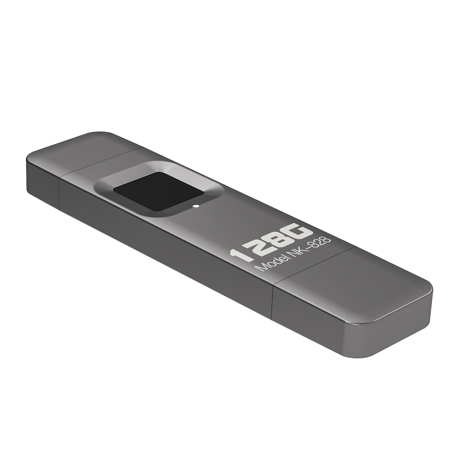 Aplicación transfronteriza Apple huella digital unidad flash USB cifrada Lightning unidad flash USB 128G huella digital desbloqueada teléfono móvil unidad flash USB