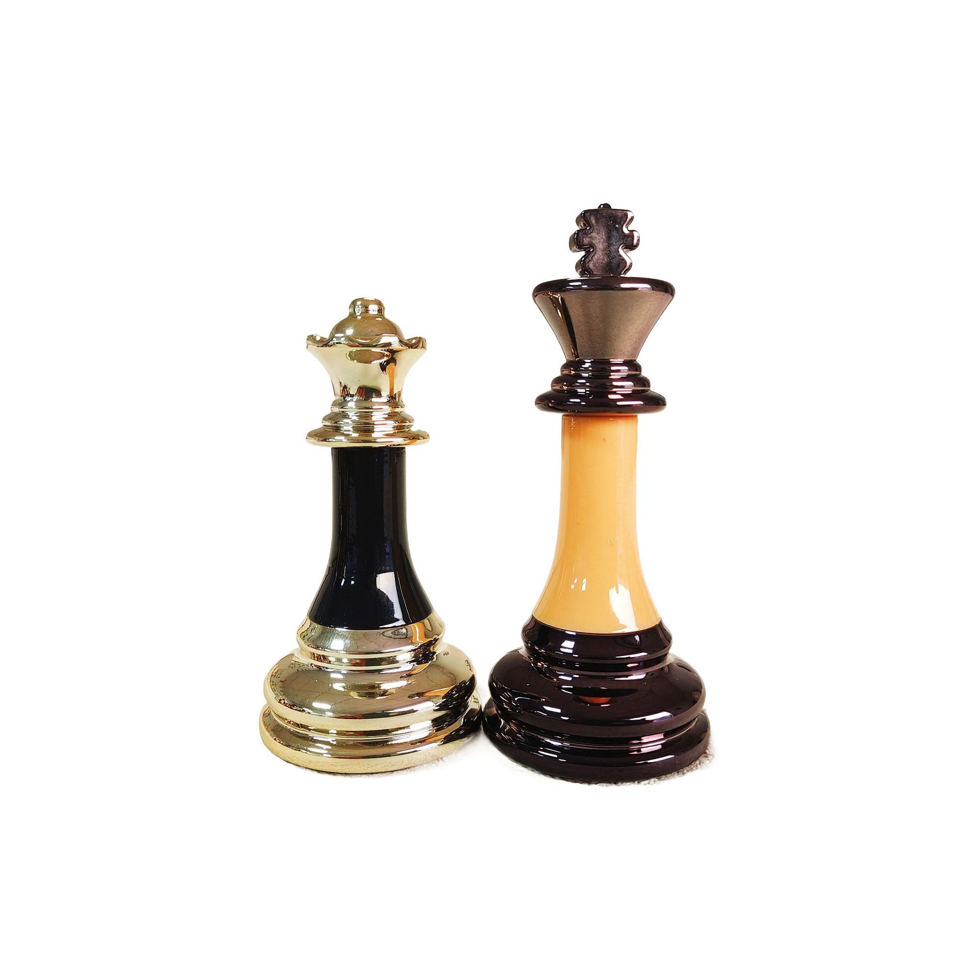 Piezas de ajedrez de alta gama al por mayor, accesorios para juegos de mesa, piezas de ajedrez de alta calidad de 3.5 pulgadas, éxito de ventas en plataformas de comercio electrónico