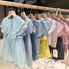 巴拉巴拉女童连衣裙夏季品牌折扣童装尾货批发杂款包清仓货源新款