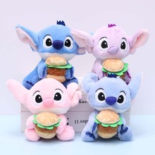 可爱星际宝贝汉堡史迪仔毛绒公仔挂件玩偶卡通游乐城抓机娃娃批发