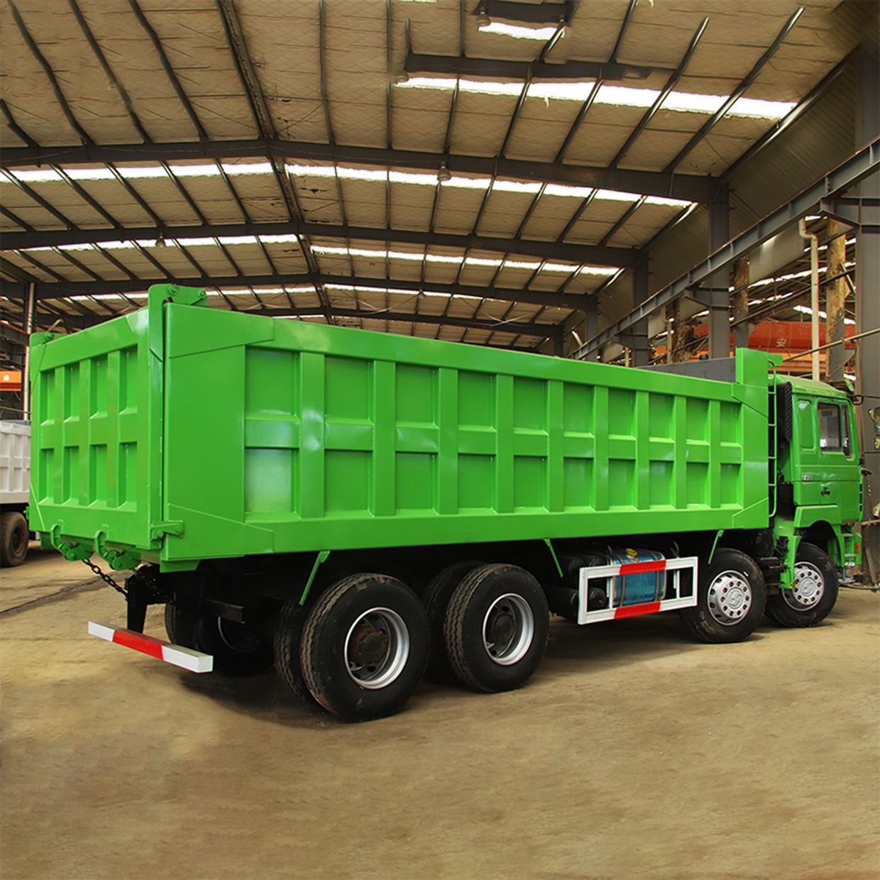 Factory Cross-Border Shaanxi Automobile F3000 Rear-Dump Dump Truck, Front Four-Wheel Drive and Rear Eight-Wheel Drive Dump Truck, Mining Engineering Transport Dump Truck