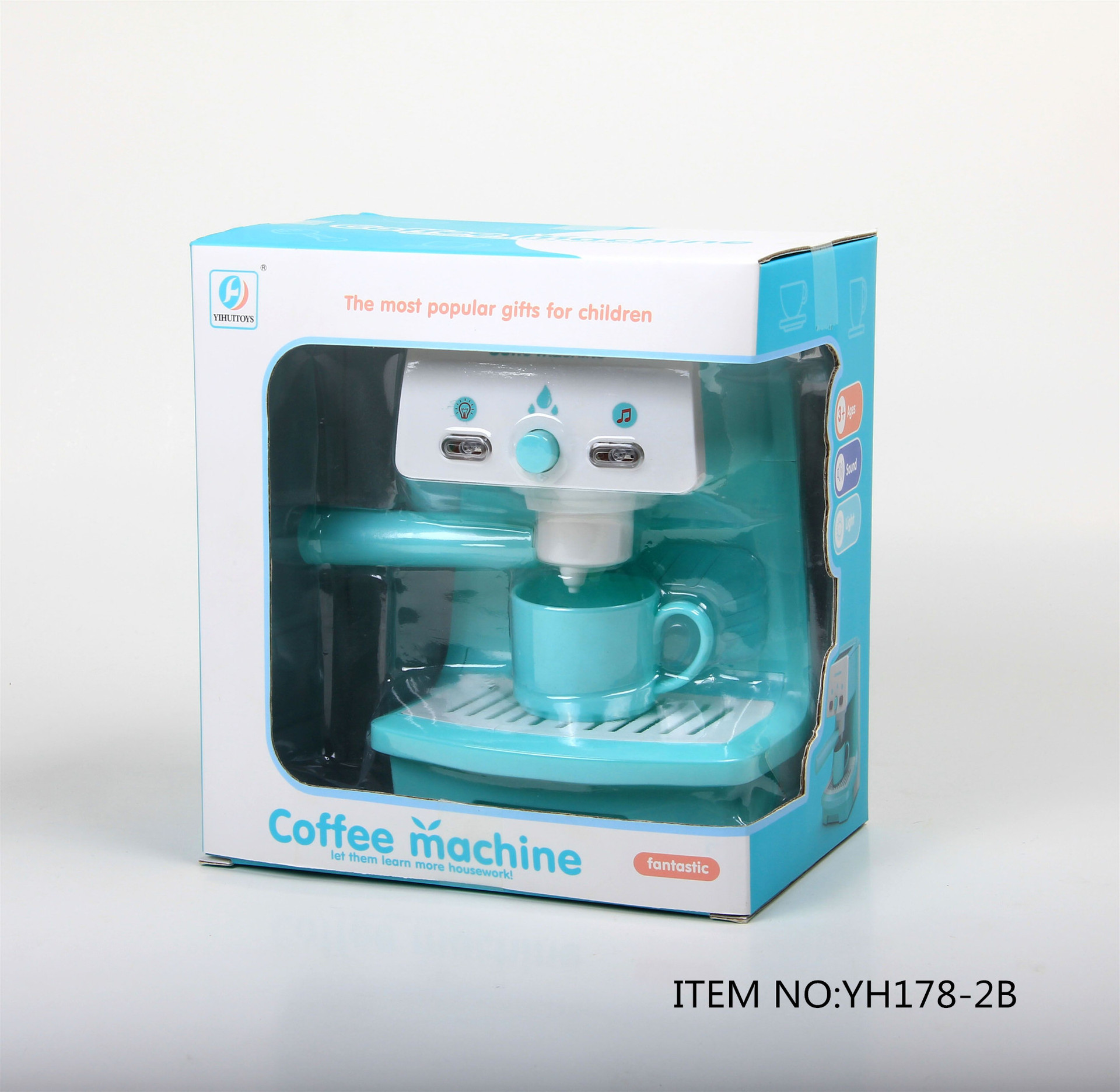 Play House máquina de café de juguete simulación transfronteriza niños femeninos juegos de rol cocina juguetes de cocina al por mayor años de edad