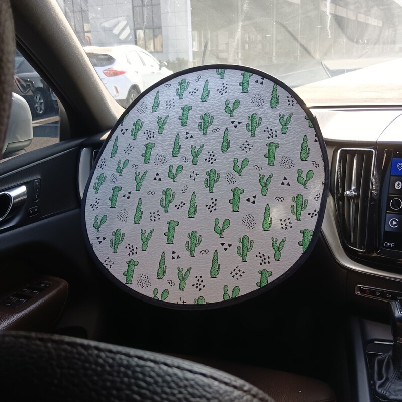 Car steering wheel shading sunshade car sun protection steering wheel cover hanging sunshade car supplies
