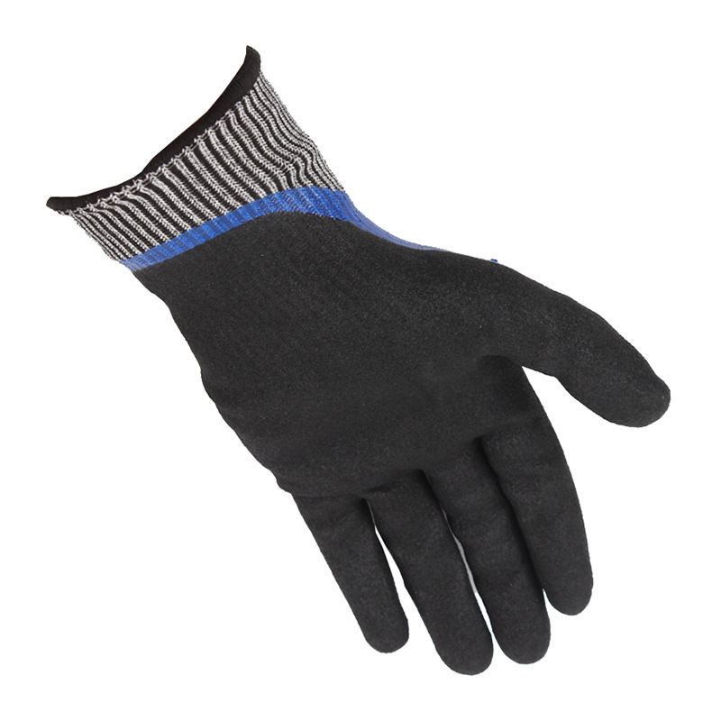 代尔塔 202017TAEKI系列3/4丁腈涂层防护手套 VENICUT 54