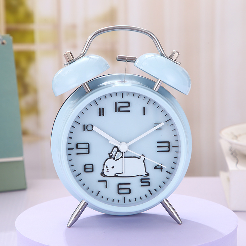 Reloj despertador digital, batería, diseño creativo, para dormitorio de niños