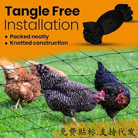防鸟网;其他安全网;其他农业用具
