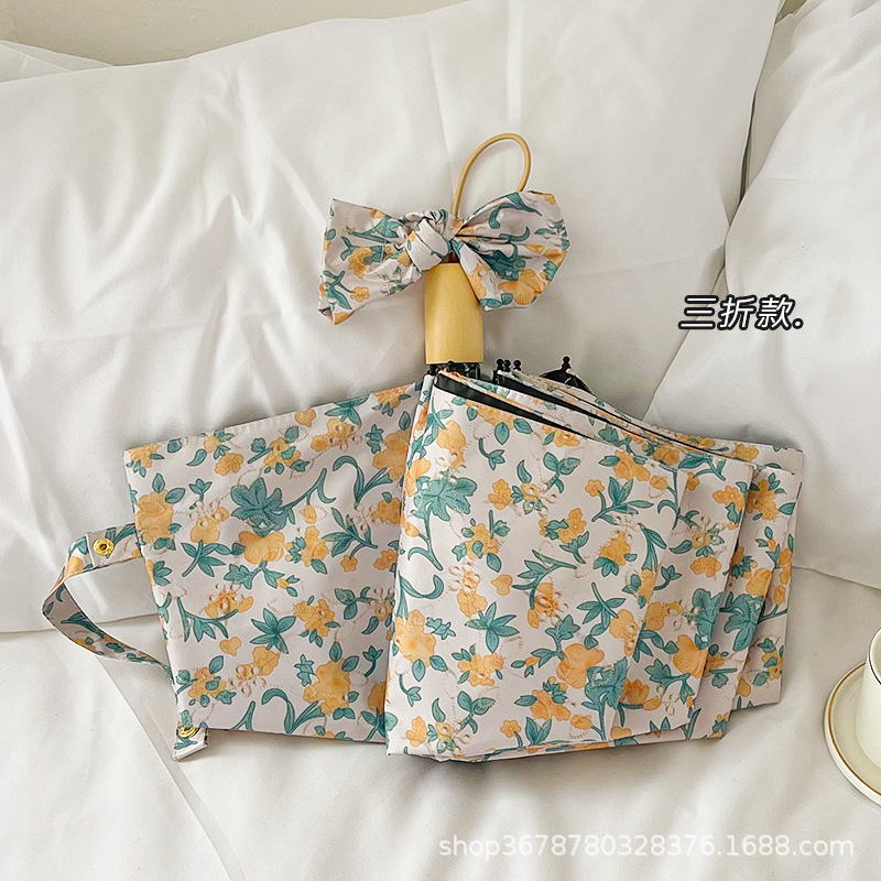 노란색과 녹색 꽃무늬 - 62% off 뼈 수동 모델