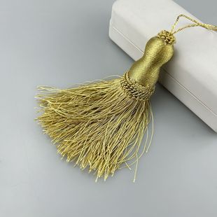 20cm Golden Tassel Small Hanging Ball Lace Accessories Curtain Sofa Pillow Tapestry Decoration DIY Curtain Accessories