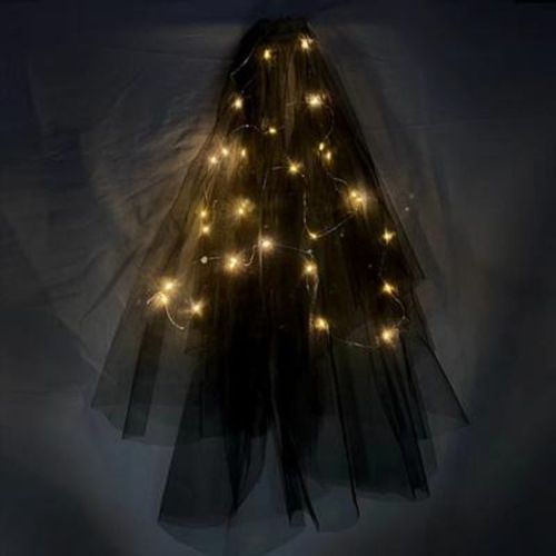 Black Veil Halloween Veil Black Veil Wedding Bridesmaid Wedding Photos Bow Tie Short Veil Retro