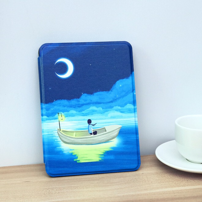 Suitable for Amazon Kindle685 Generation Protective Cover E-Book Painted Leather Case Flat 685 Custom Magnetic Suction Full Cover