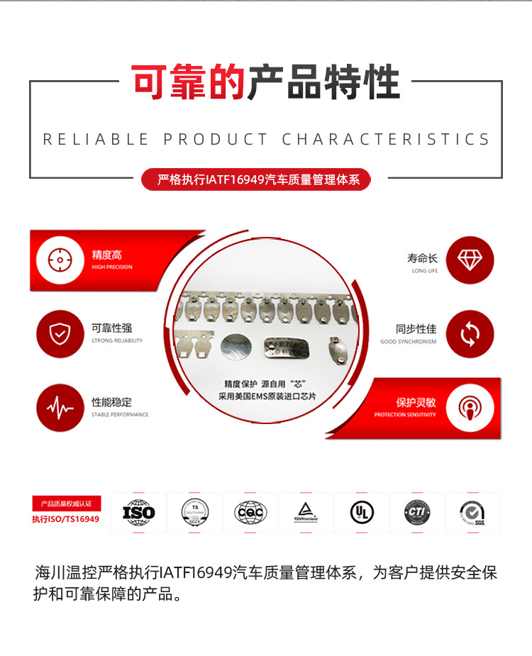 海川生產(chǎn)廠家6AP HC01排插溫控開關(guān)