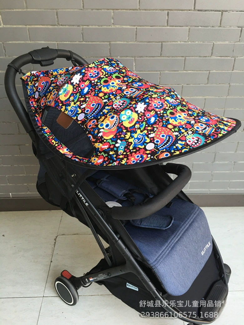 UV stroller, protective umbrella, trolley with accessories, UV protection