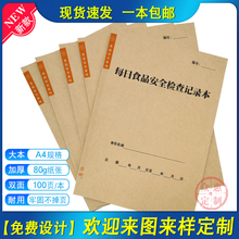 每日食品检查记录生产企业餐饮食堂日管控周排查月调度会议本