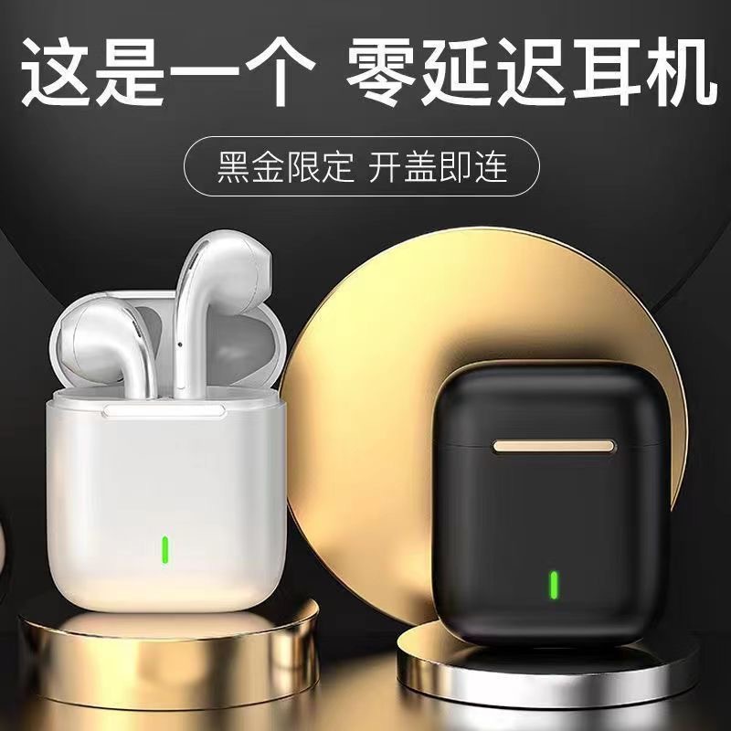 El nuevo auricular Bluetooth TWS transfronterizo de modo privado J18, deportivo en los auriculares, reducción inalámbrica de ruido, batería de larga duración de la batería 5.0