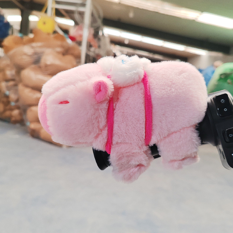 Pulsera de felpa con muñeca Kapibala musical, juguete de moda