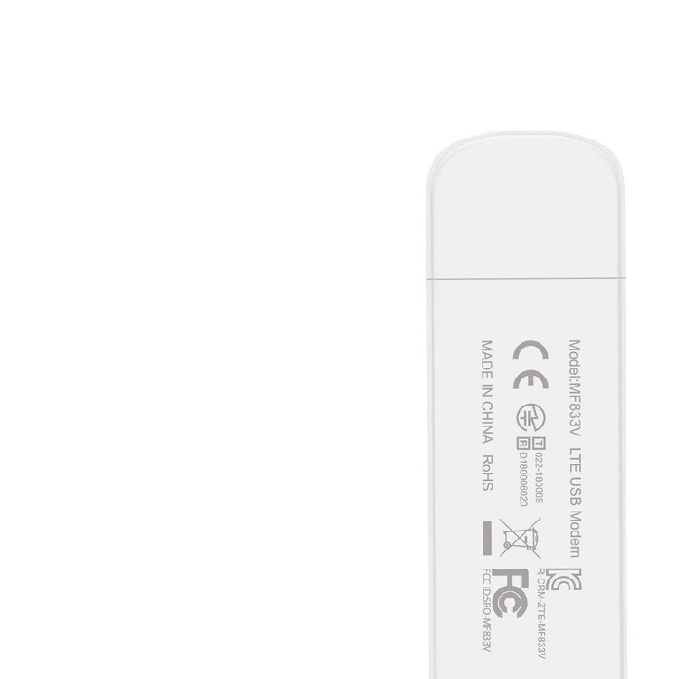 Подходящий для ZTE MF833V 4G LTE CAT4 USB-модема шифрование собачьего USB-адаптера беспроводной сетевой карты