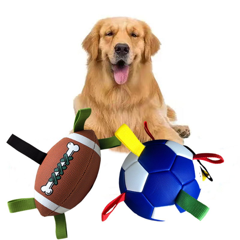 Amazon's Hottest Pet Ball, Dog Toy, Boredom Relief Football, Rugby, Interactive Pet Ball for Large and Small Dogs