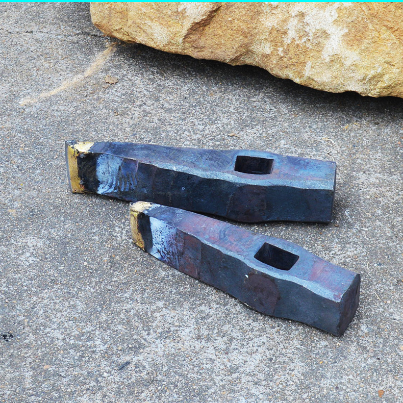 钨钢头斩斧敲水泥墙水泥地板斧子砍石斧头 单面合金斧头 雕刻石材