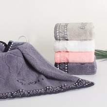 天源竹纤维10A抗菌毛巾吸水不掉色不掉毛批发团购成人毛巾加厚