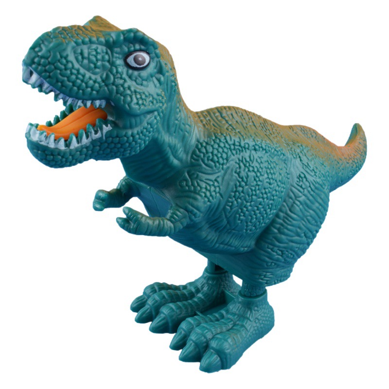 Dibujos animados de los niños saltando en la cadena Tyrannosaurus Rex nostálgico pequeño juguete reloj dinosaurio kindergarten Premio puesto al por mayor