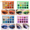 Eyeshadow palette, makeup primer, matte eye shadow, powder, 15 colors