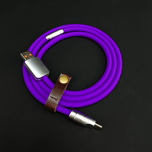 Clearance Silver Copper Shell A-C Full Compatibility Suitable for OPPO One VIVO RealMe Silicone Super Soft Super Fast Charging