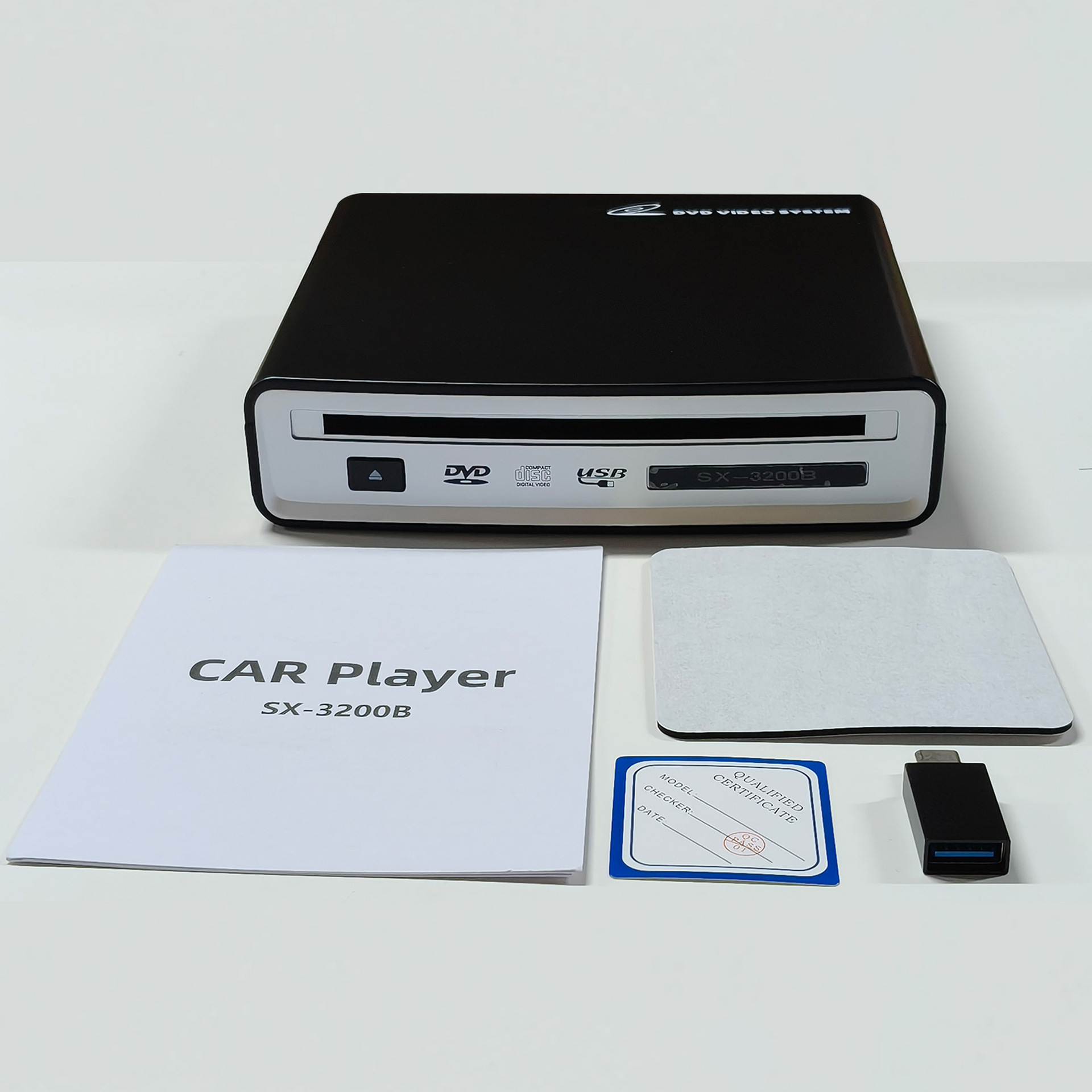 Car CD player with lossless sound quality, external CD player with USB connection, DVD player, external CD drive