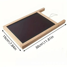 黑板;油画框;竹编