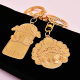 Chinese-style mother-of-pearl DIY Peking Opera facial makeup key chain material bag shell fragments handmade March 8th Women's Day gift